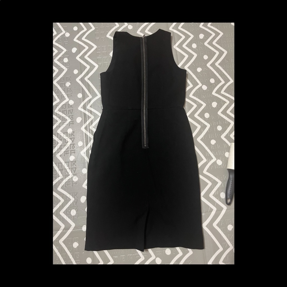 Ann Taylor Loft womens sheath dress size 0P black sleeveless